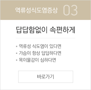 역류성식도염증상